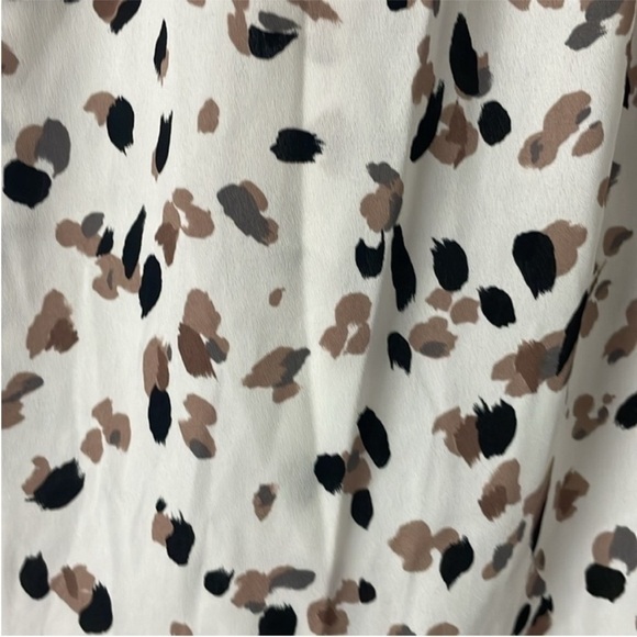 FSL+Appeal size large cheetah print off the shoulders blouse - Picture 2 of 6
